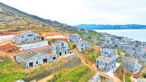 君山海峡宿集项目一期主体完工